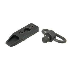 Quick Detachable Sling Mount w/swivel for Key-Mod handguard - Black (BD90)